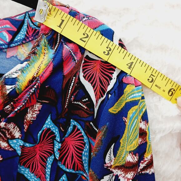 Top Size L Leaf Whimsycore Artsy Maximalist Boho Whimsycore Eclectic Grandma Y2K - Picture 7 of 15